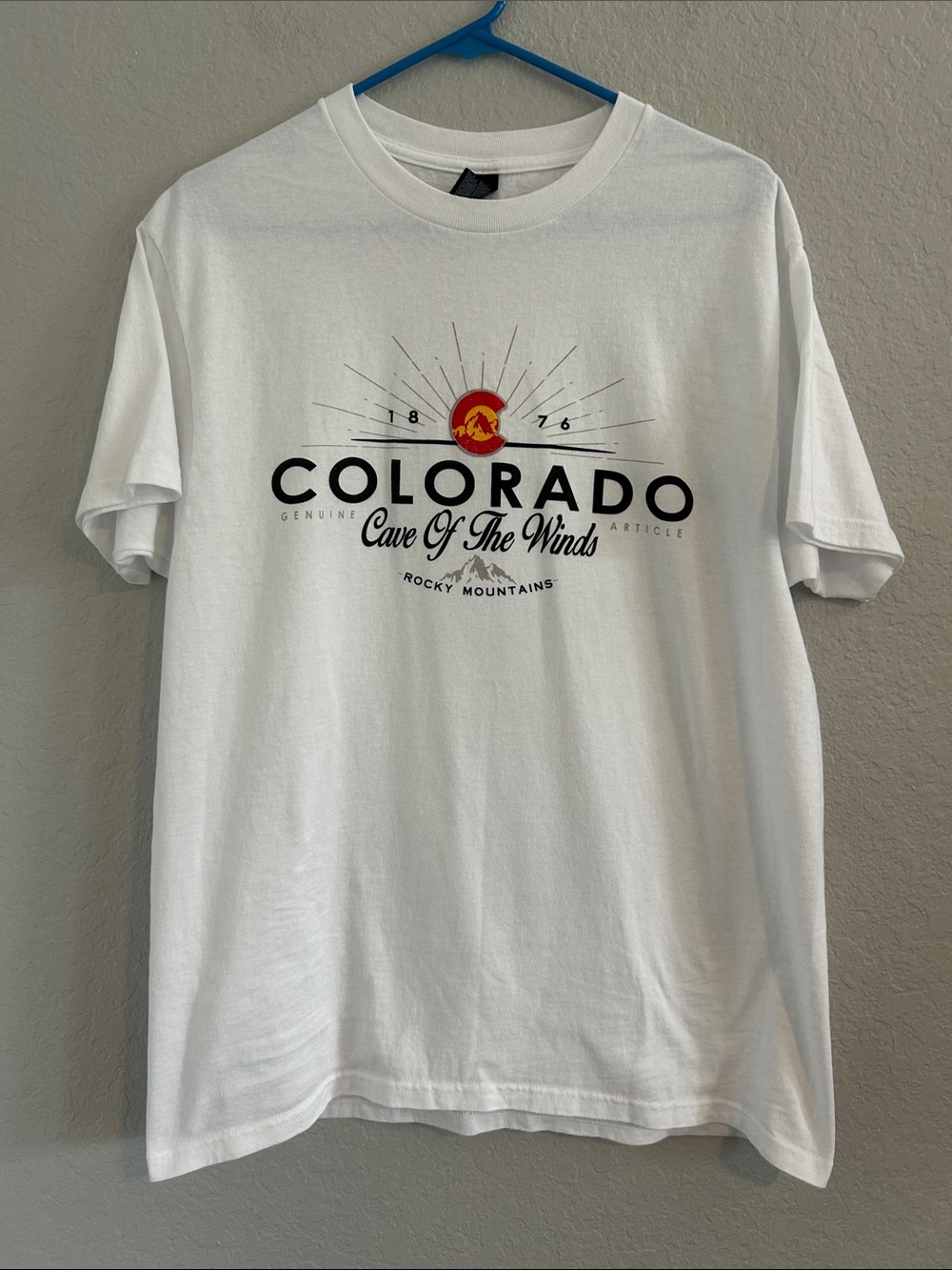 Colorado Cave Of The Winds Graphic T-Shirt - White